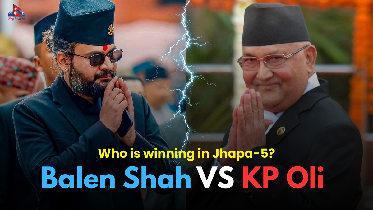 Jhapa 5 Election Result: KP Oli vs Balen Shah Live Count & Updates – NepInsights